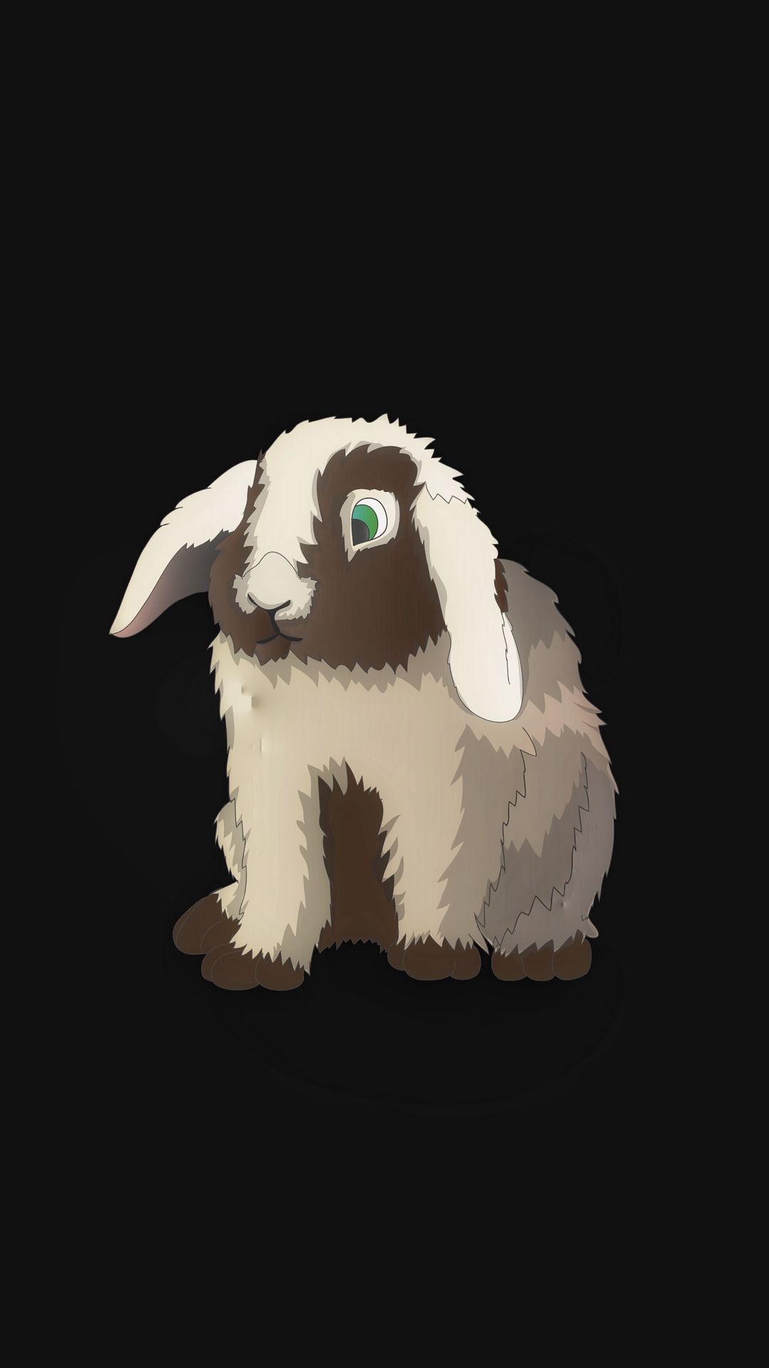 1080x1920  Скачать 1080x1920 кролик, заяц, арт, минимализм обои, картинки samsung  galaxy s4, s5, note, sony xperia z, z1, z2, z3, htc one, lenovo vibe