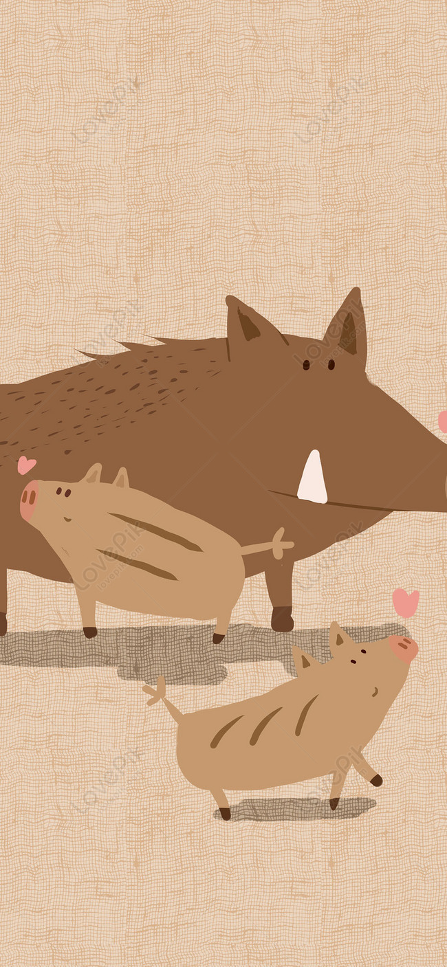 650x1407  Маленькие свиньи милые мобильные обои изображение_Фото номер 400470469_JPG  Формат изображения_ru.lovepik.com