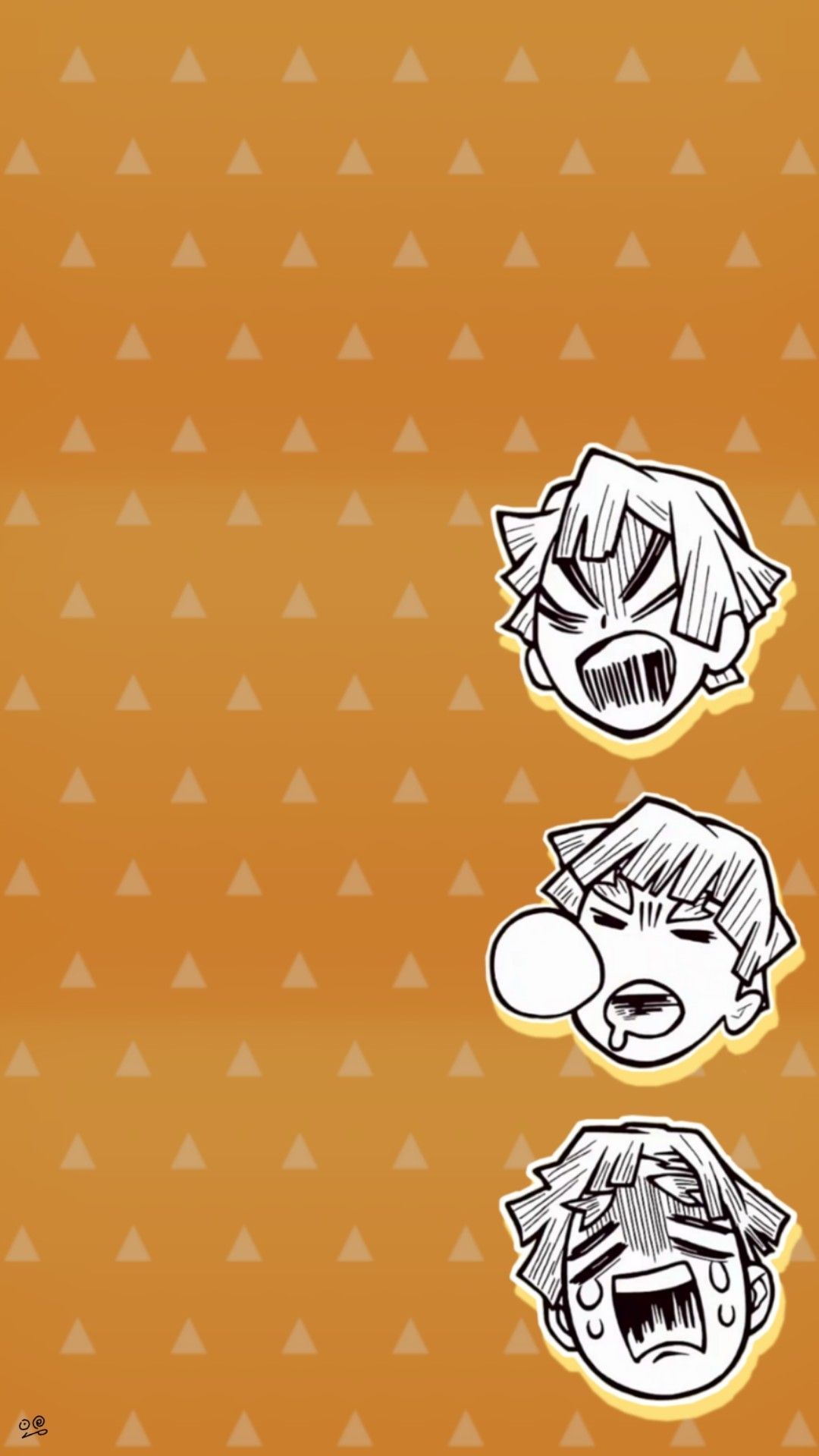 1080x1919  Обои на телефон / Phone wallpaper Клинок рассекающий демонов / Demon slayer  Kimetsu no Yaiba | Демоны, Обои, Графические постеры