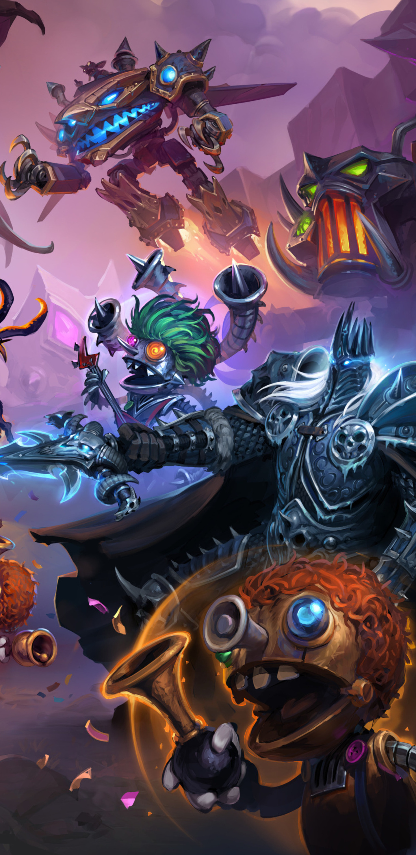 Hearthstone 1280x720 обои на телефон