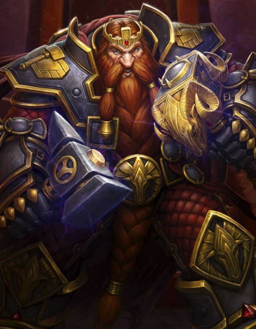 840x1080  Скачать 840x1336 король гномов, воин, Hearthstone, iphone 5, iphone 5s, iphone 5c, ipod touch, 840x1336 обои, картинки 840x1336