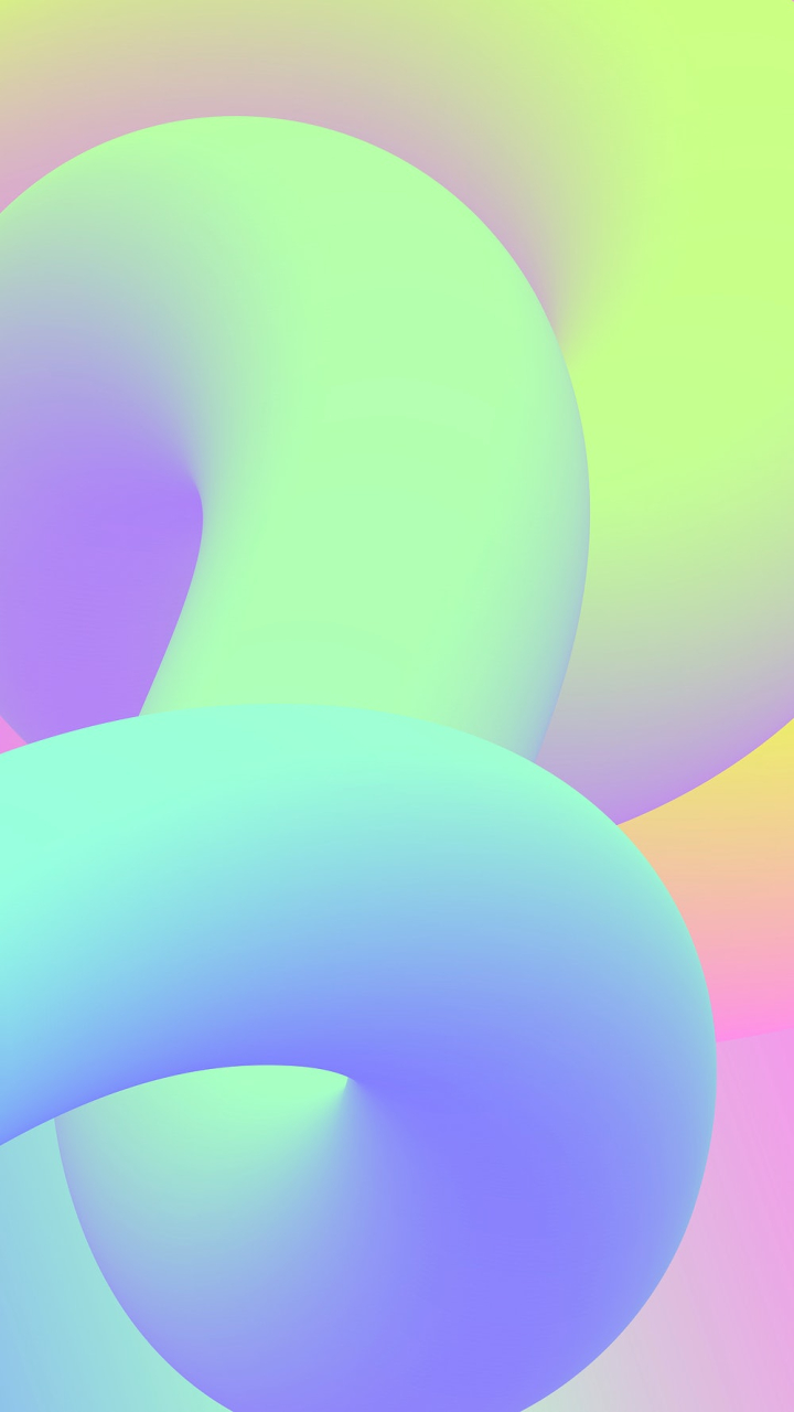 720x1280  Пастельные обои, вдохновленные iPhone 12
