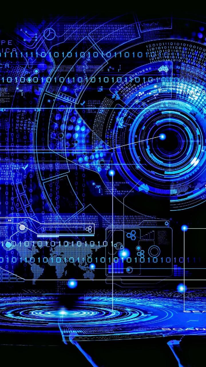720x1280  600+] Фоны с технологиями | Обои.com