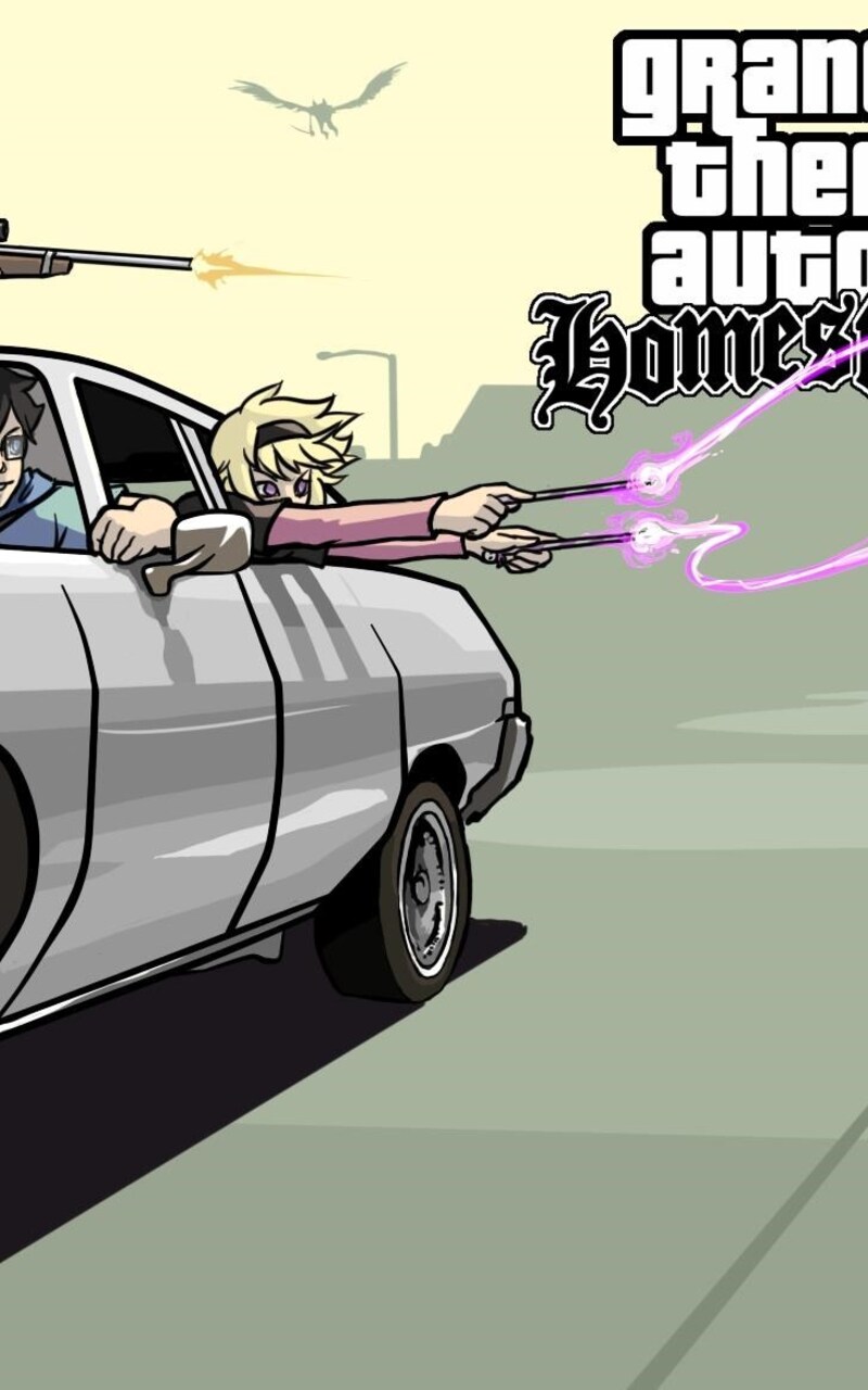 800x1280  800x1280 Grand Theft Auto Homestuck Nexus 7, Samsung Galaxy Tab 10, Note Android Tablets, HD 4k Обои, изображения, фоны, фотографии и картинки