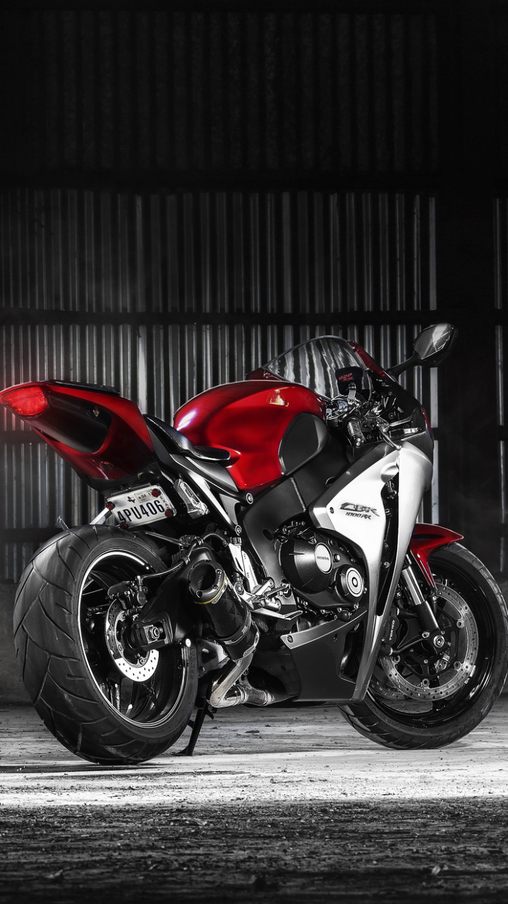 720x1280  Скачать обои Мотоцикл Iphone Red Honda Cbr Racer | Обои.com