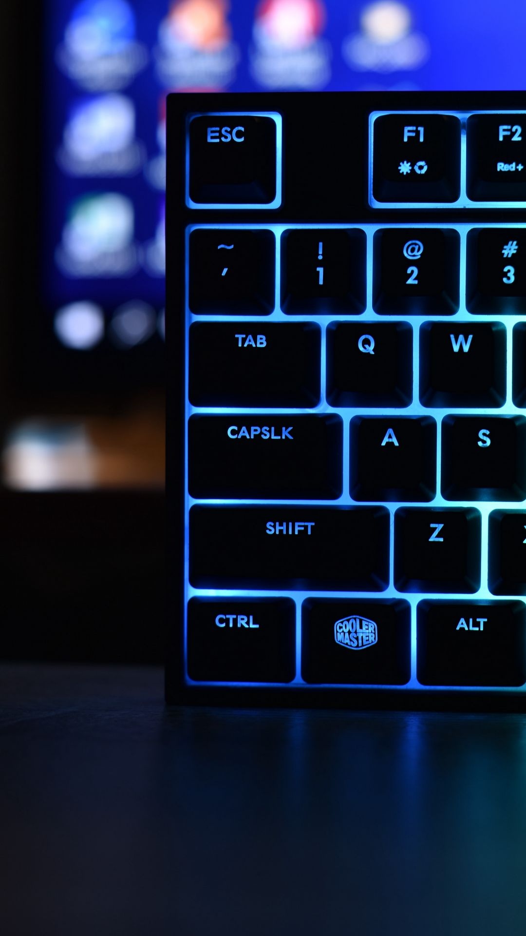 1080x1920  Скачать обои «Наушники неоновые синие» для iPhone | Обои.com