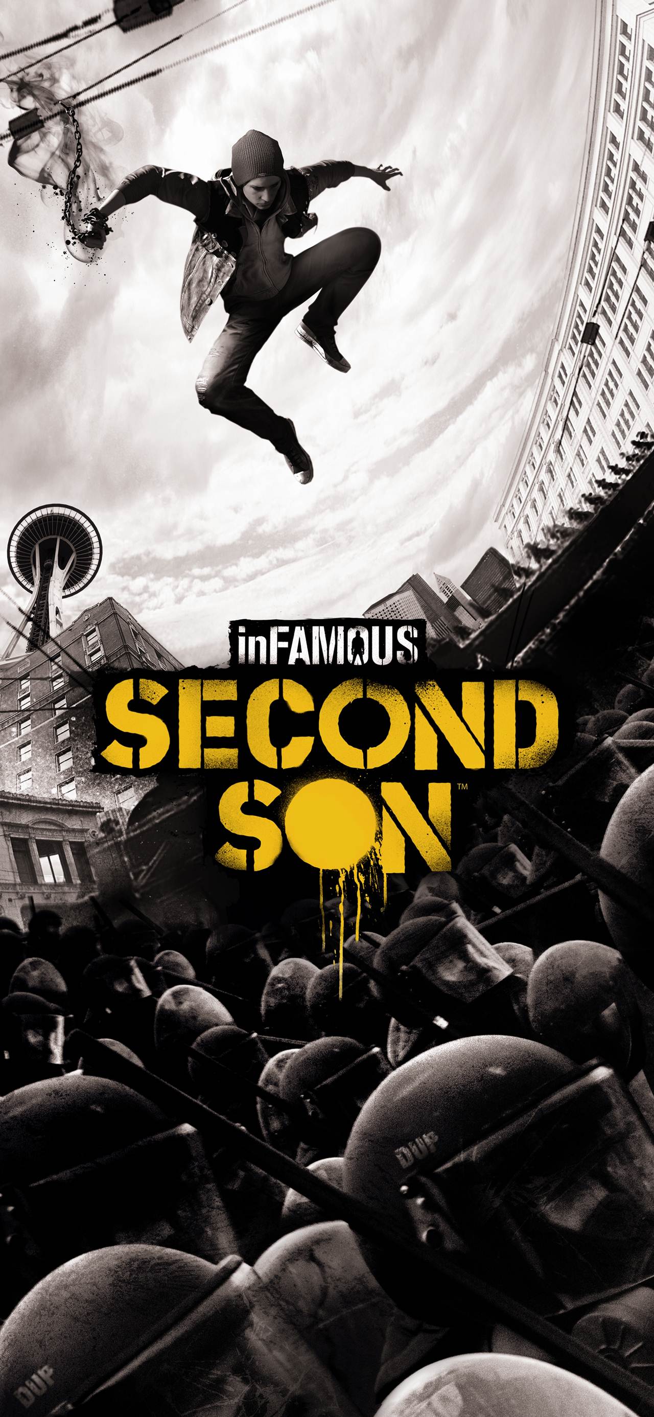 1280x2773  Обои Infamous Second Son - Wallpaper Cave