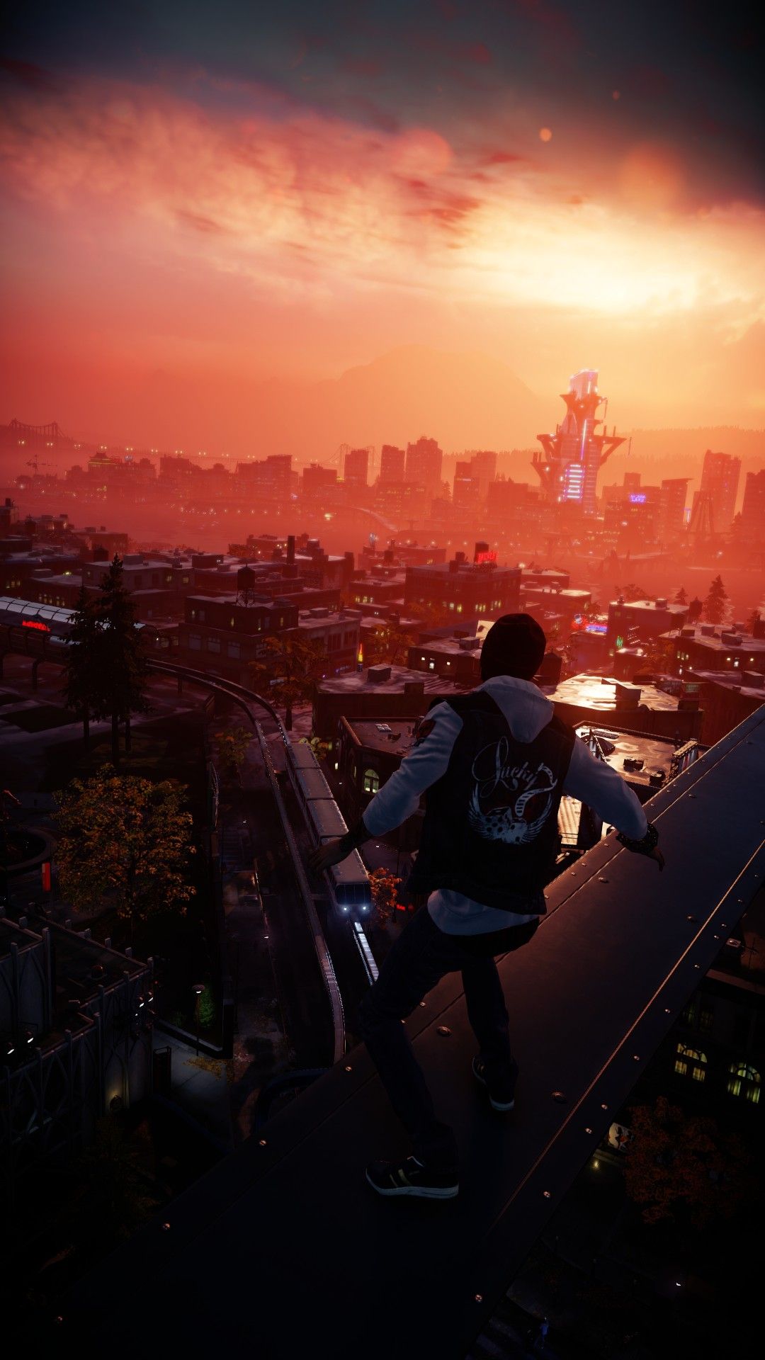 1080x1920  inFamous Second Son 1080p бесплатный фон | Печально известный: второй сын, Обои для рабочего стола, Искусство персонажей