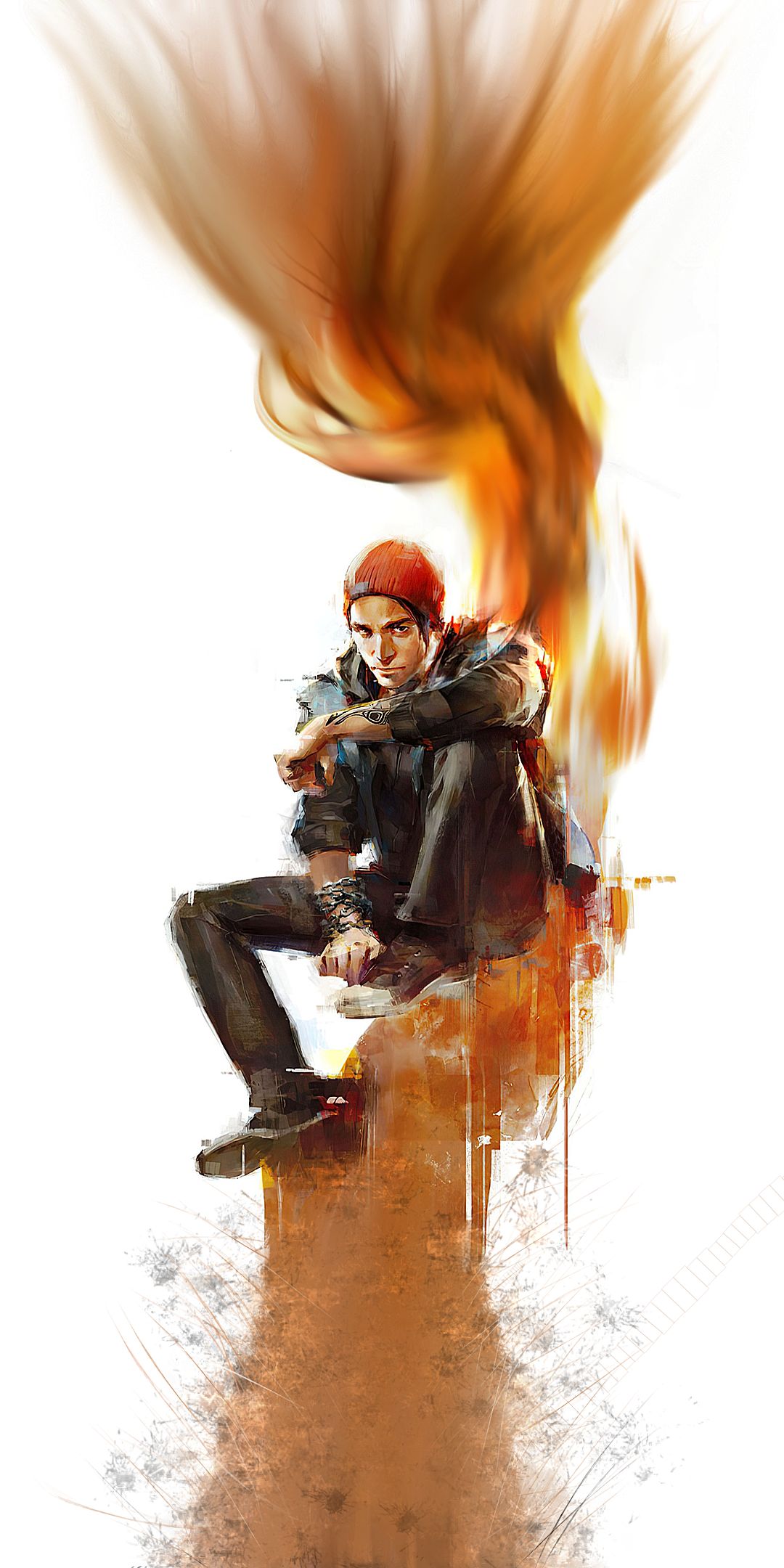 1080x2160  Скачать обои «Делсин Роу» на телефон, бесплатные HD картинки «Делсин Роу»