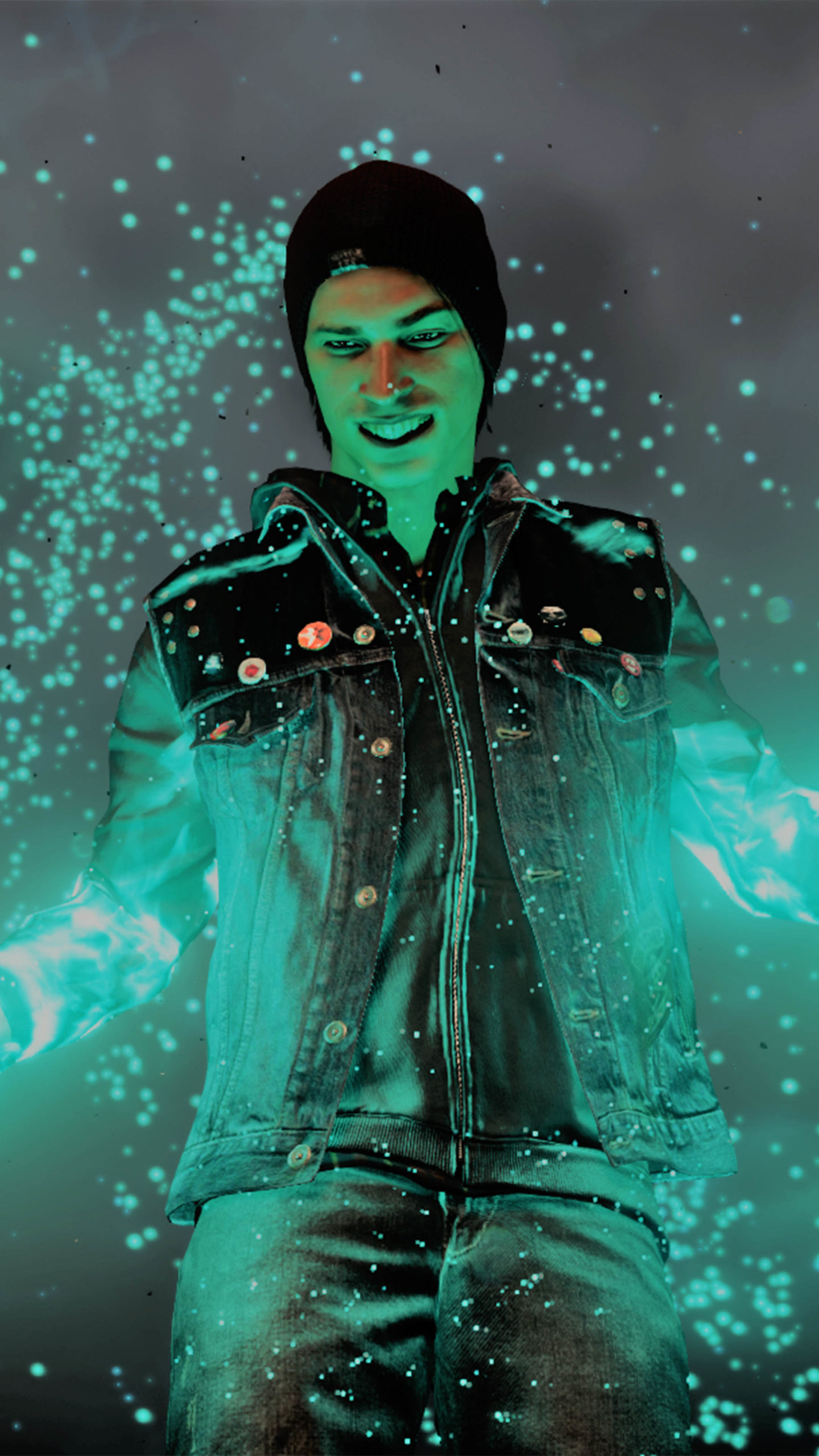 1440x2560  Делсин Роу inFAMOUS Second Son 4K Ultra HD мобильные обои