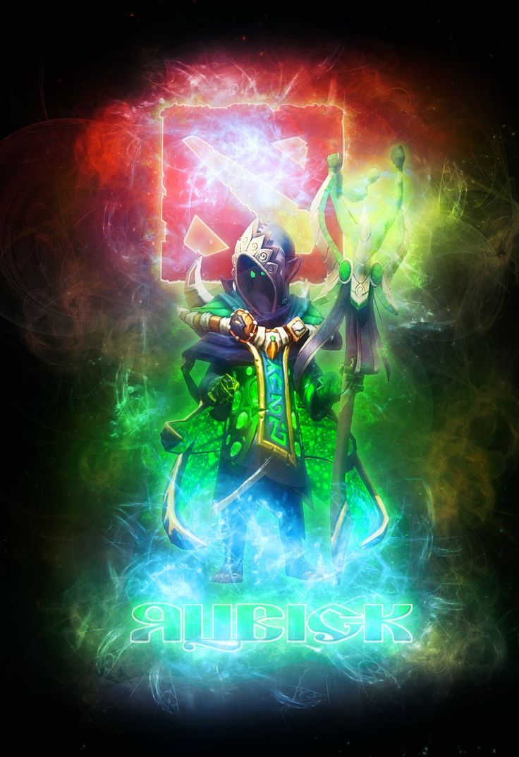 736x1073  Rubick | Игровые арты, Неоновая живопись, Мемы