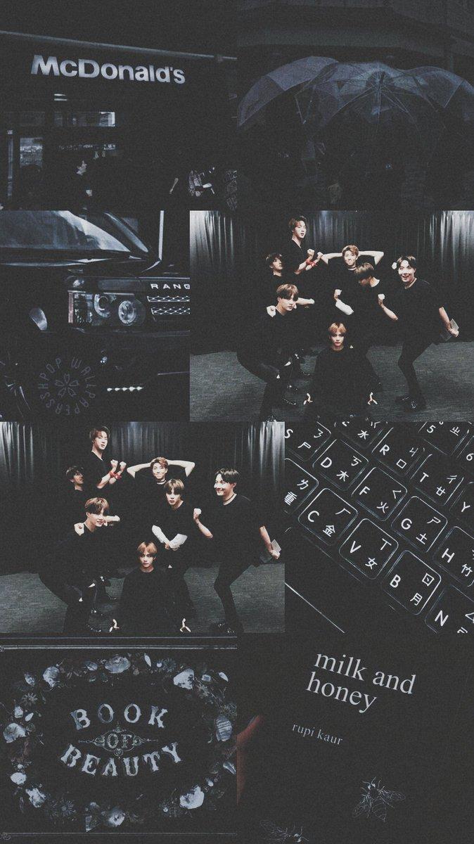 674x1200  BTS Эстетические Черные Обои - Wallpaper Cave