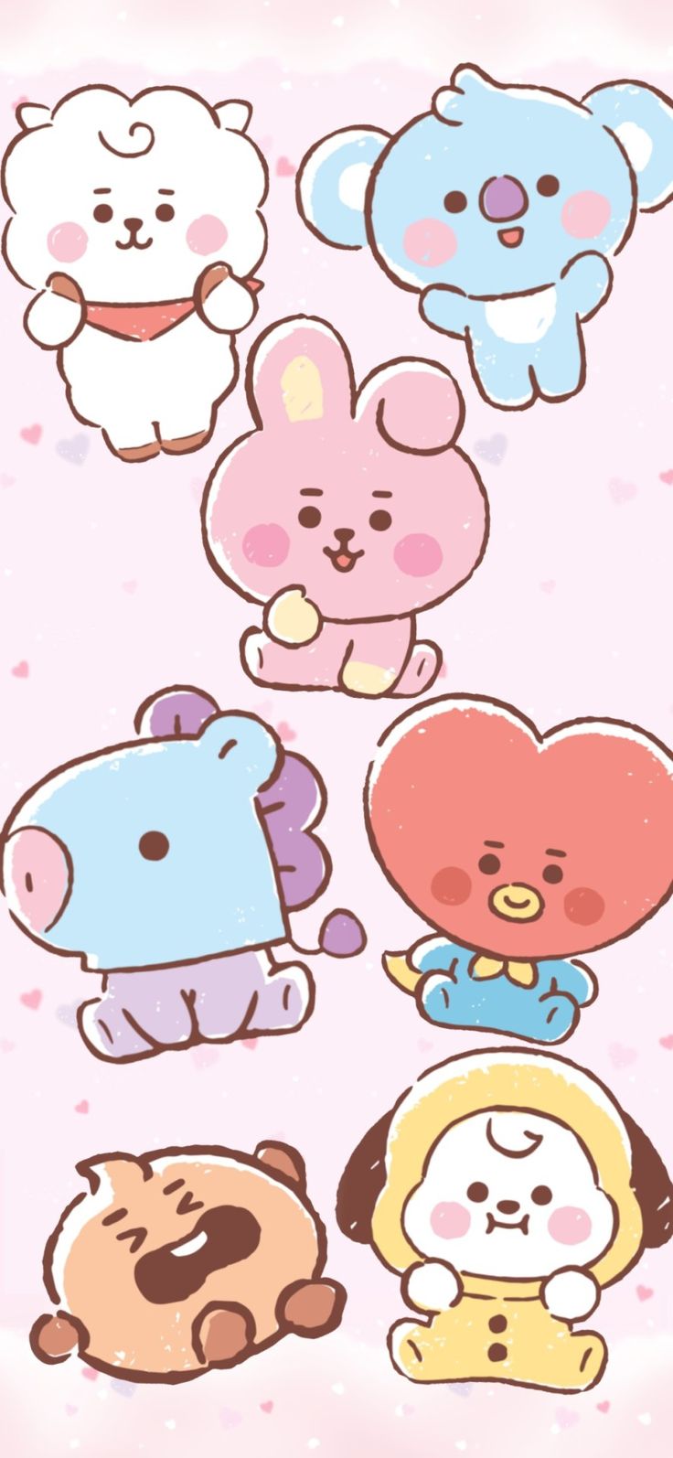 736x1594  🌸сесёмару🌸 | Обои для iphone kawaii, Обои Bts, Милые обои