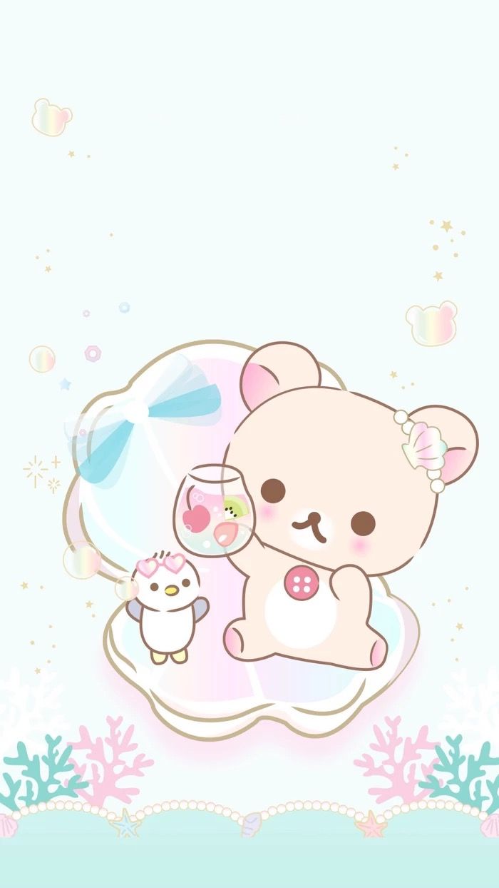 700x1244  Каваи Рилаккума арт | Cute panda Wallpaper, Обои Rilakkuma, Милые обои для iphone