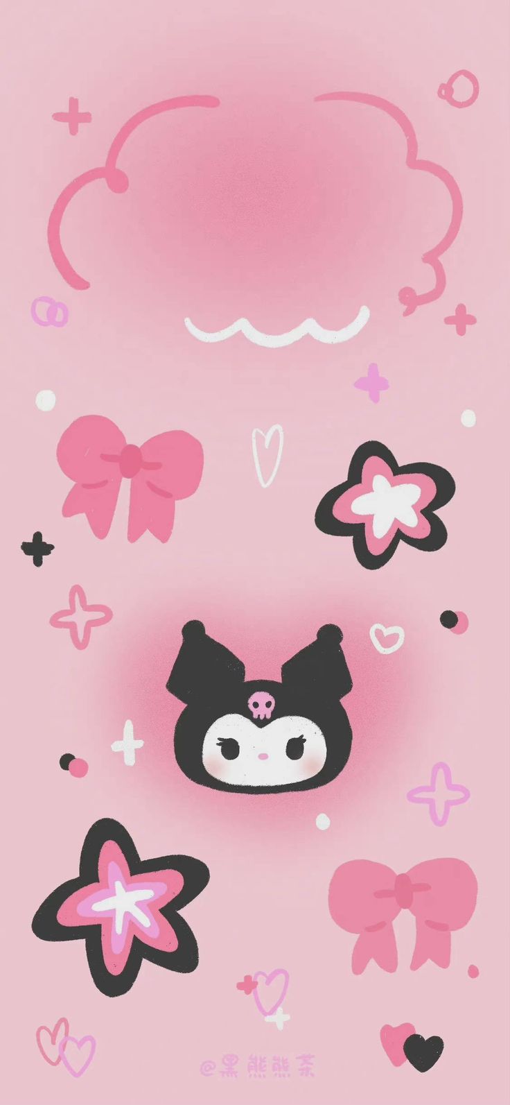 736x1593  Пин от пользователя LLE на доске Обои | Hello kitty iphone Wallpaper, Кавайные обои, Милые обои