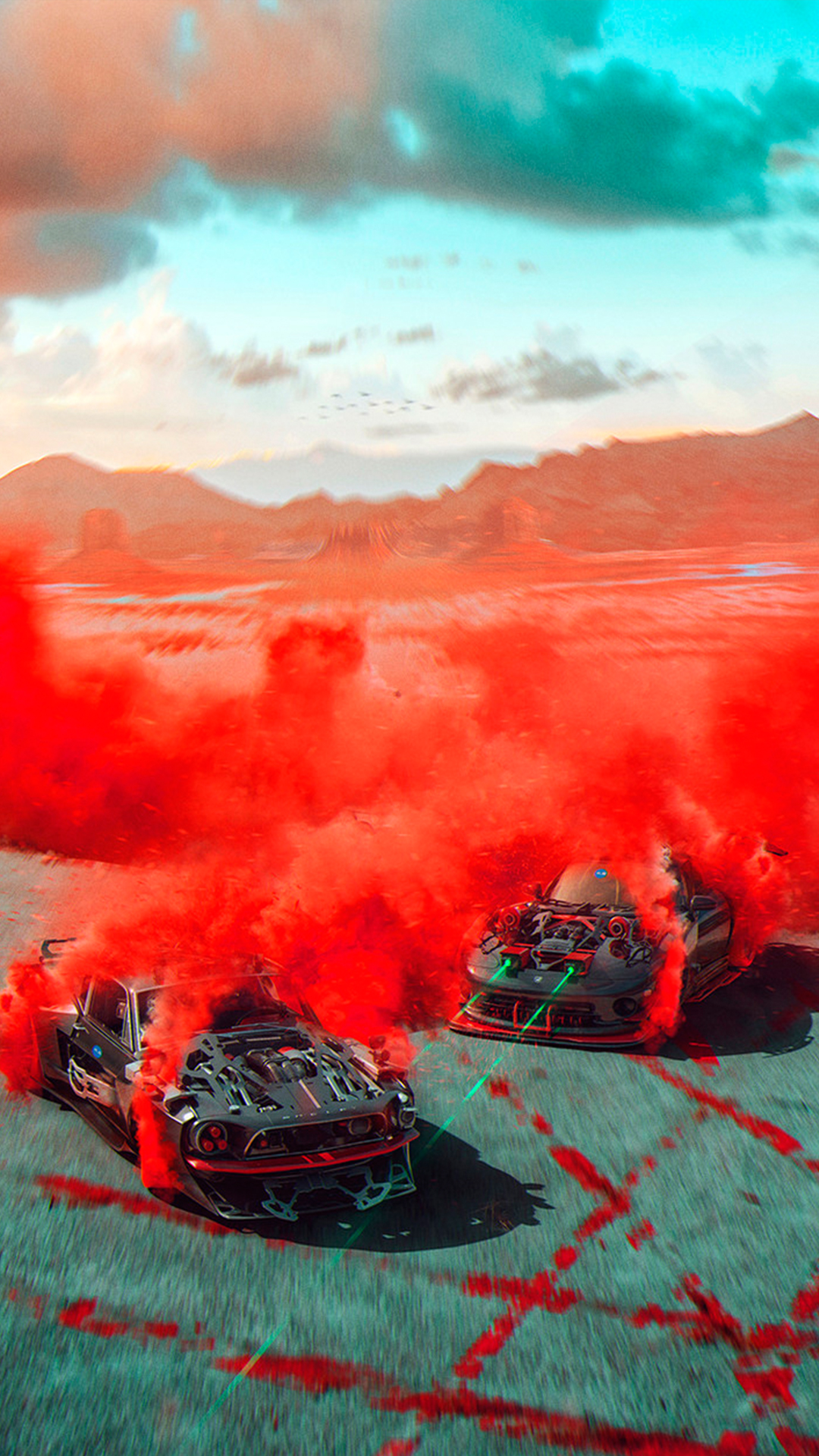 1080x1920  Обои Хызыл Салим Форд Мустанг, Ford Gt, Ford Motor Company, Форд, автомобили, фон - Скачать бесплатное изображение