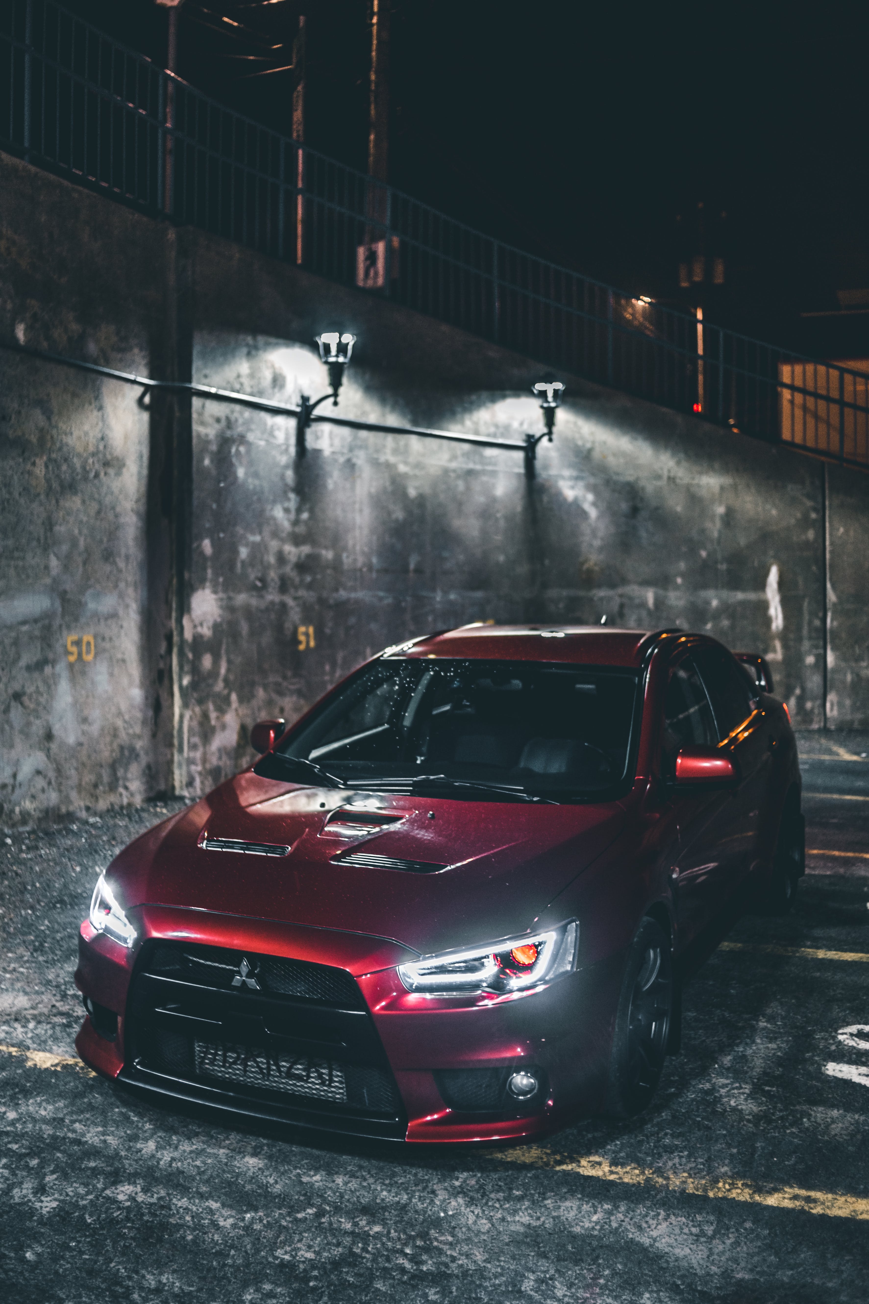 3546x5319  Lancer Evo 9 Обои - Пещера обоев