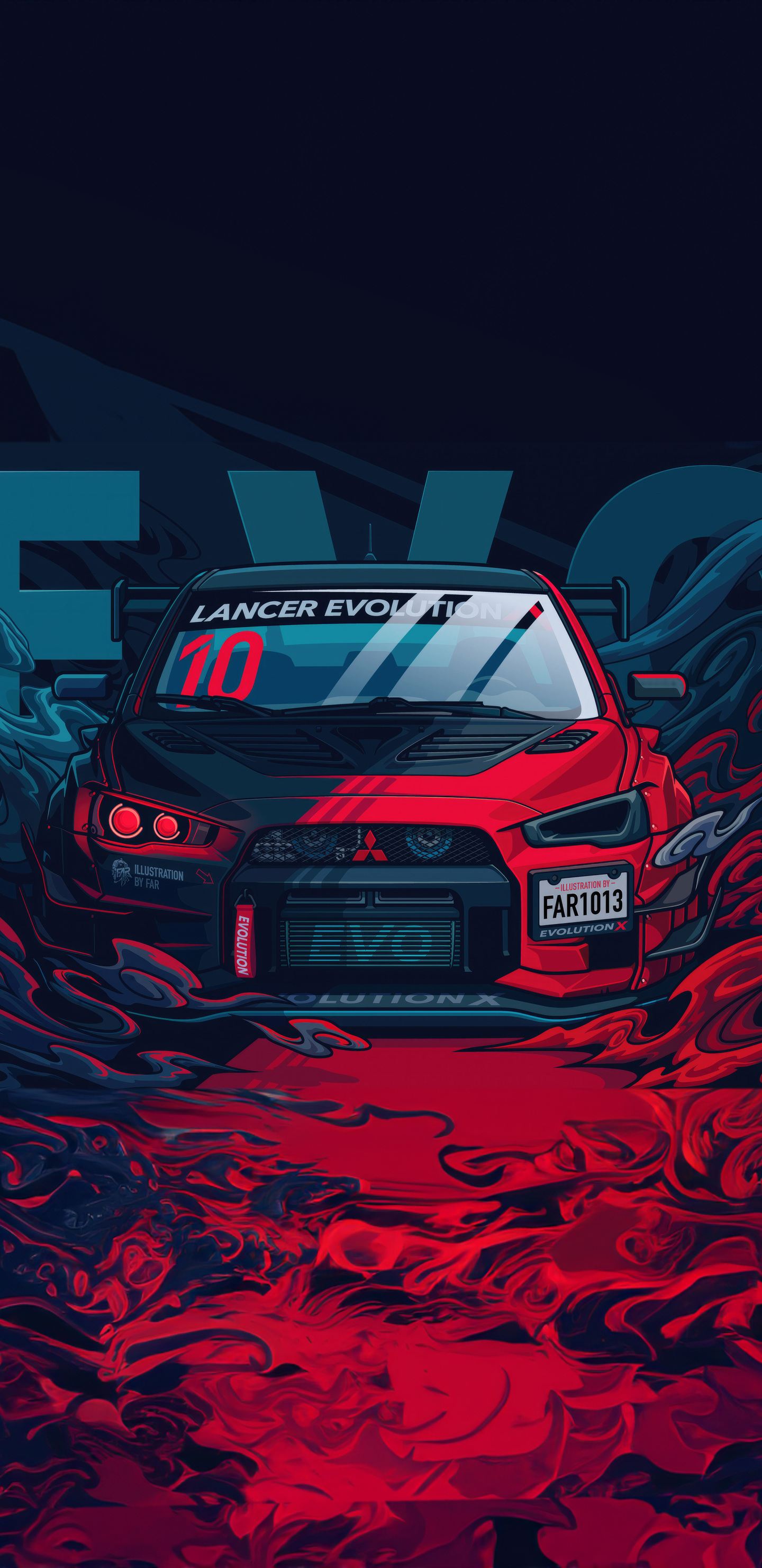 1440x2960  Обои Mitsubishi Evo от dalba101 — Скачать на ZEDGE™ | д874