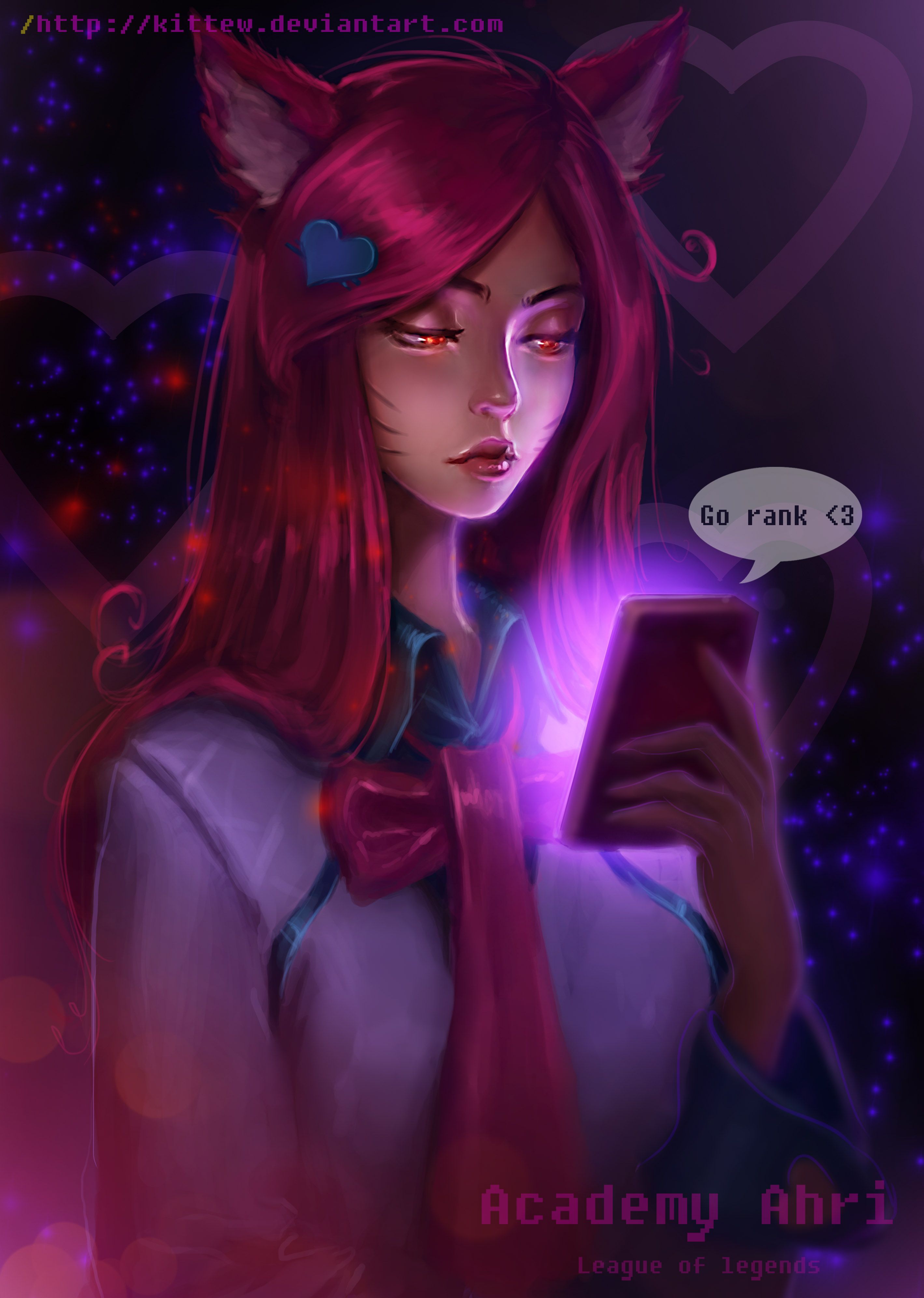 2838x3987  Academy Ahri by kittew | Лига легенд, Легенды, Иллюстрации арт