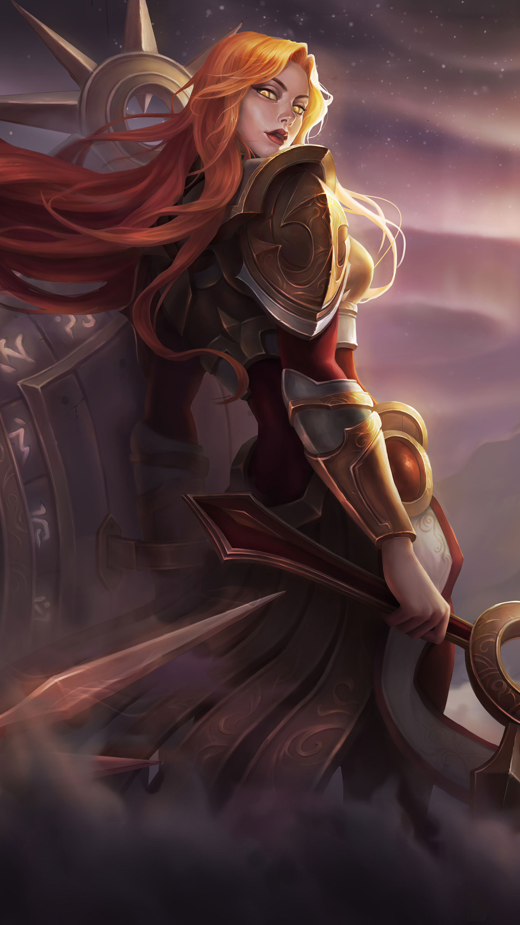 1782x3168  Leona (League Of Legends) Phone Wallpapers