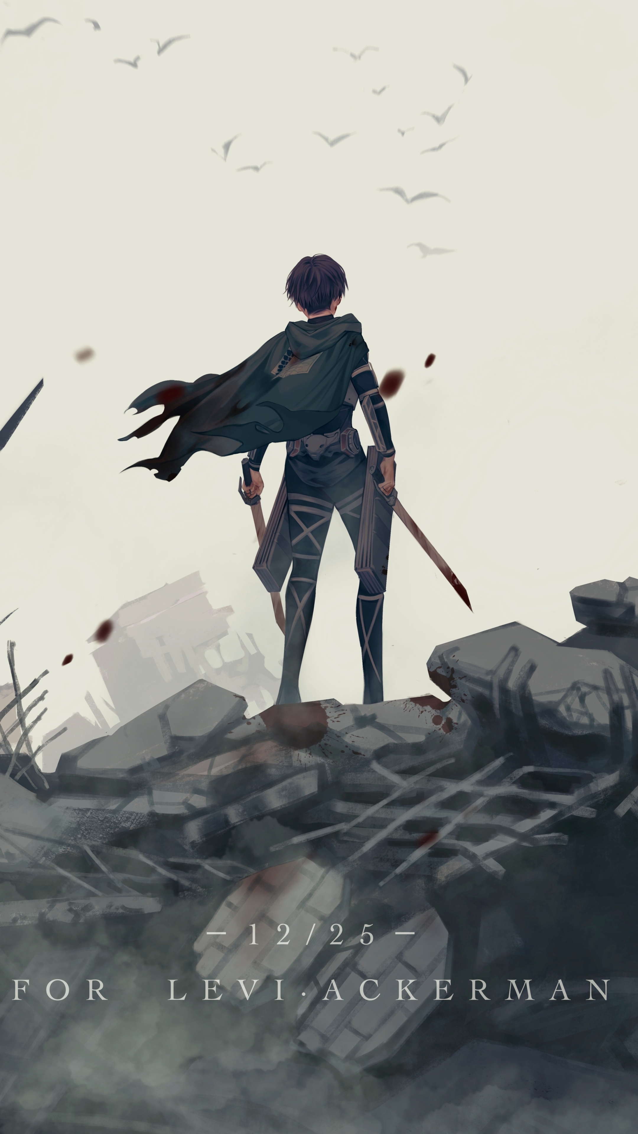 2160x3840  Леви Акерман Обои для Телефона