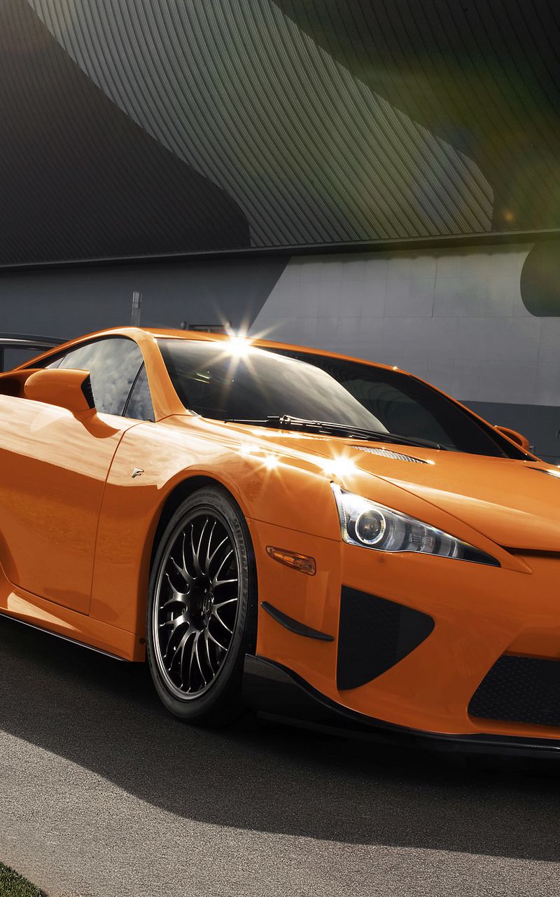 800x1280  Скачать обои Автомобиль Lexus LFA | МобКубок