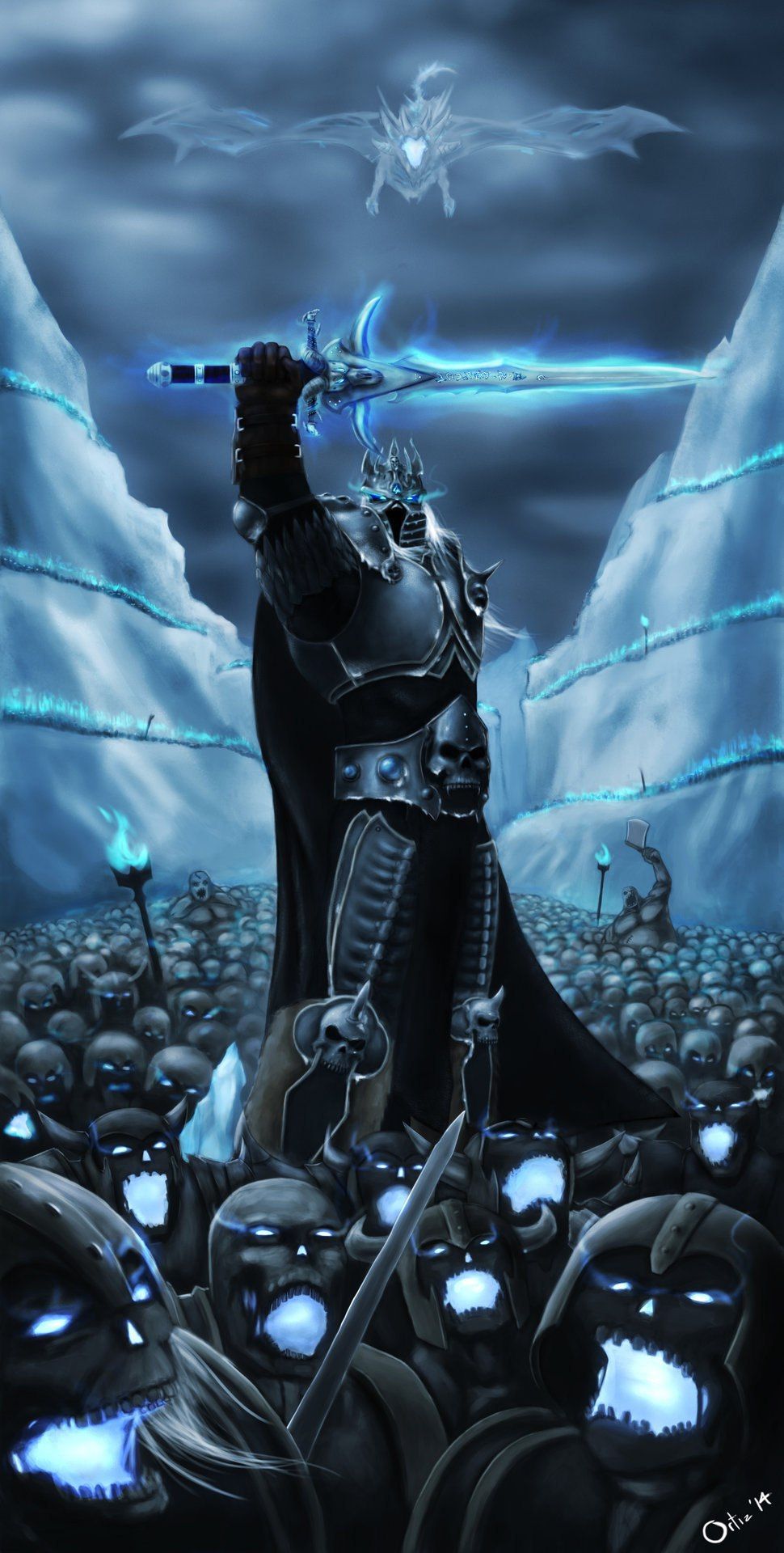 970x1920  100 лучших идей Короля-лича | Король-лич, лич, мир warcraft