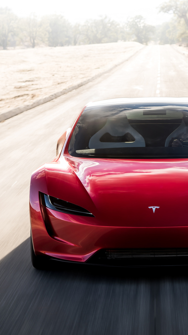 750x1334  Tesla Roadster Theme \ u0026 Live Wallpaper для Андроид - скачать APK