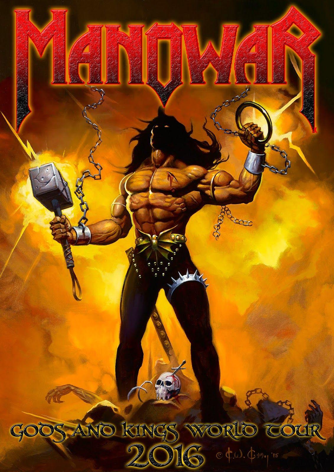 1131x1600  Обои Manowar - Обои Пещера