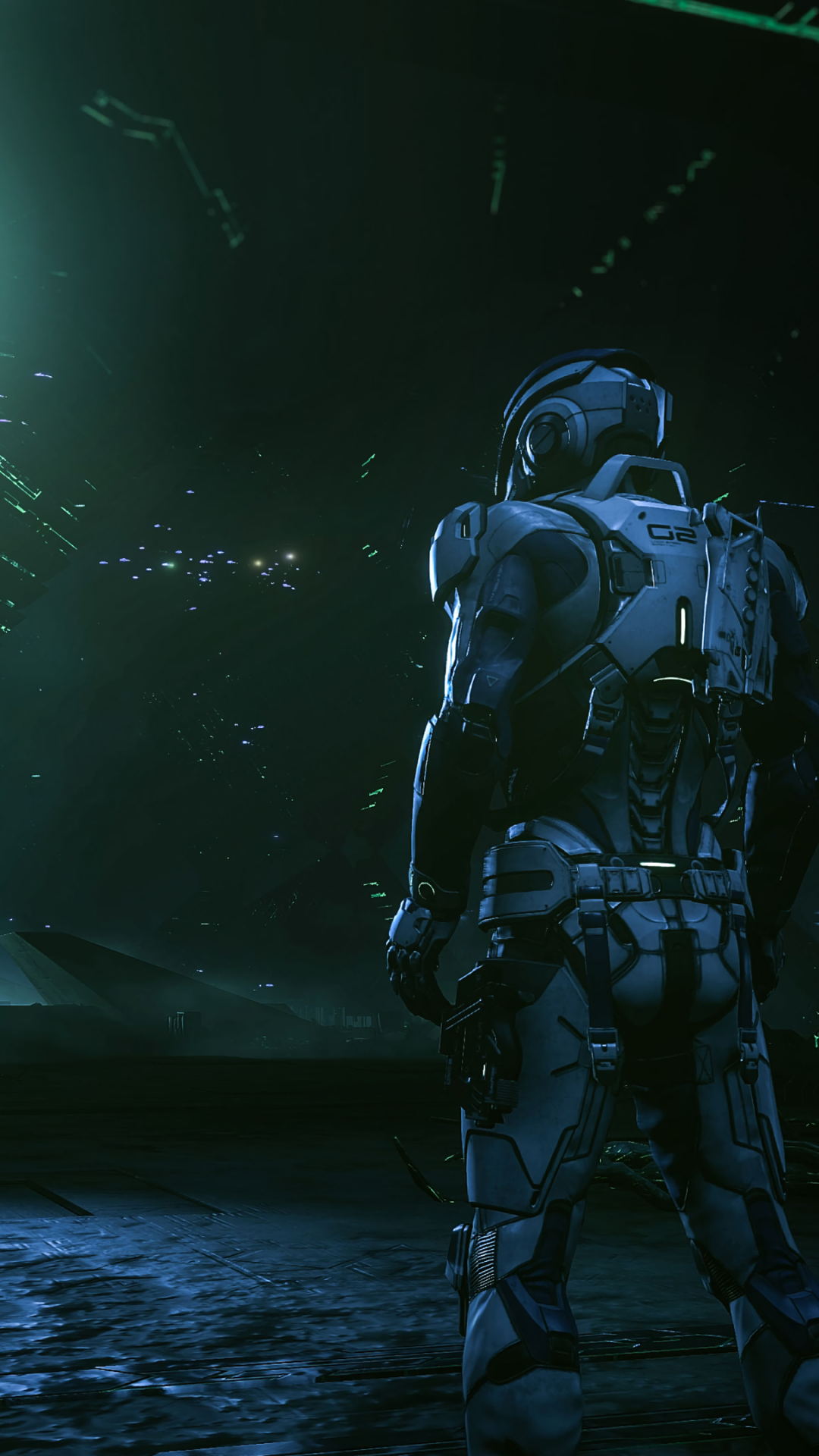 1080x1920  Обои для телефона Mass Effect: Andromeda - Mobile Abyss