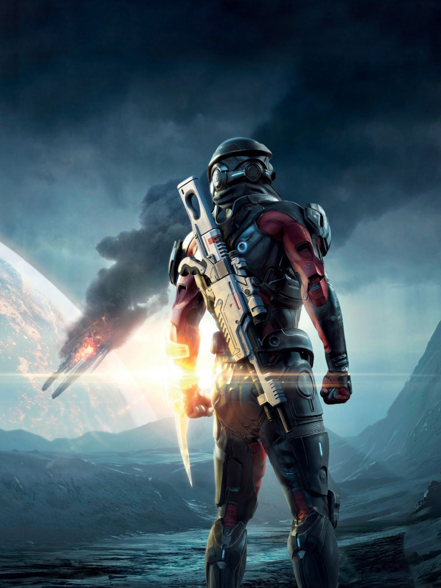 1536x2048  Обои для рабочего стола: Mass Effect, Видеоигры, Mass Effect: Andromeda скачать бесплатно картинку #1132368