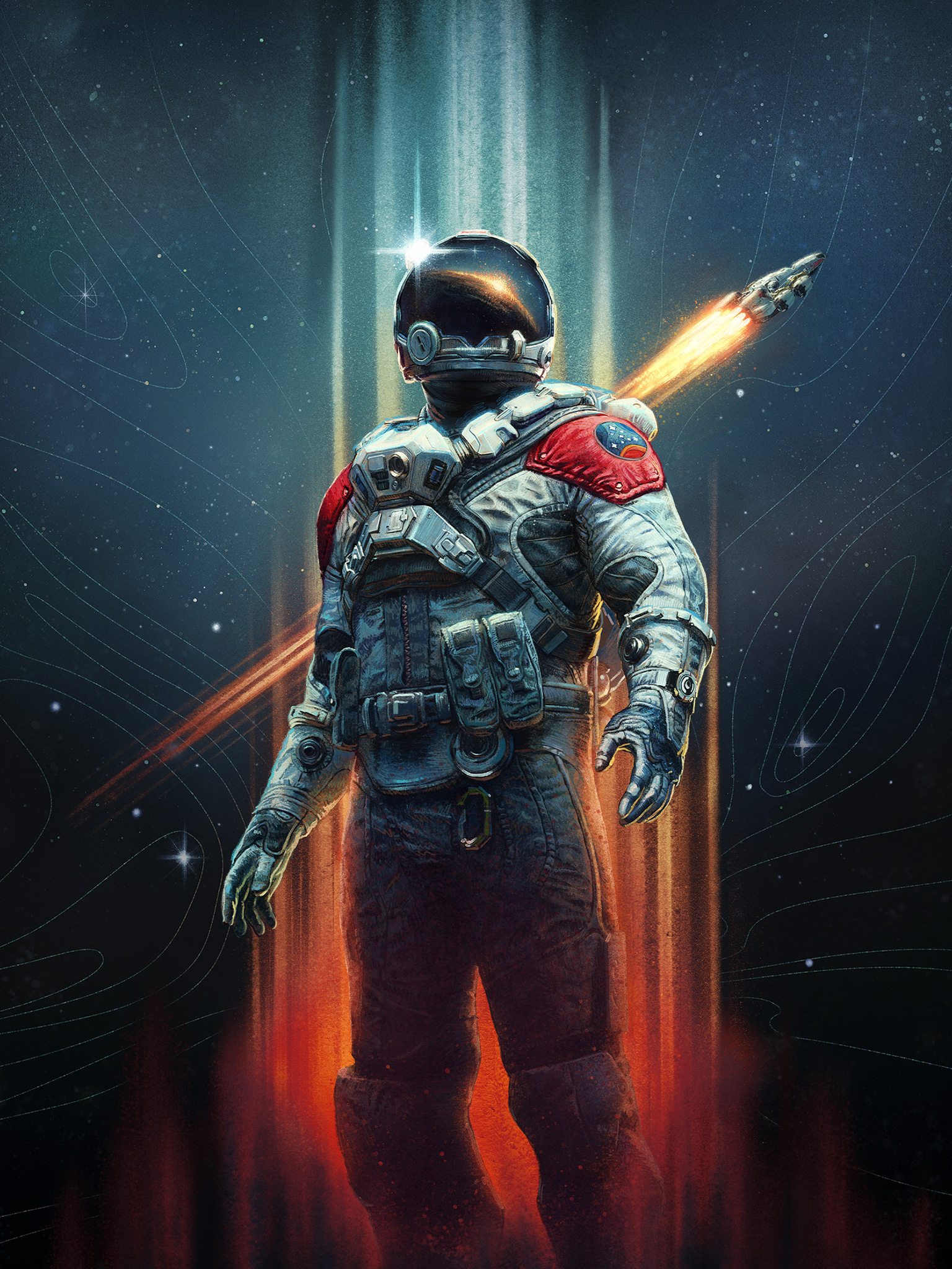 1536x2048  Скачать обои Mass Effect Andromeda — Приключения в открытом космосе | Обои.com