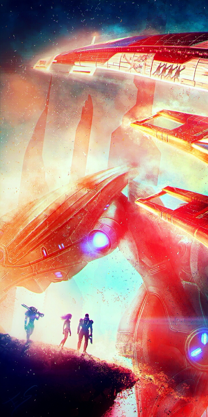 720x1440  Нормандия (Mass Effect) — Mobile Abyss