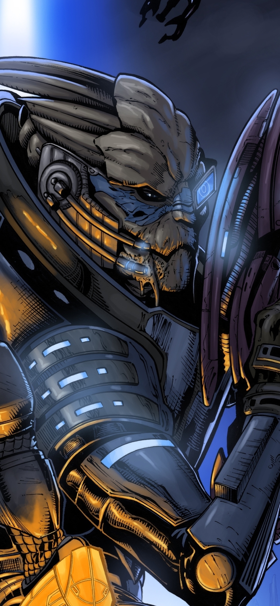 1080x2340  Обои для телефона Mass Effect