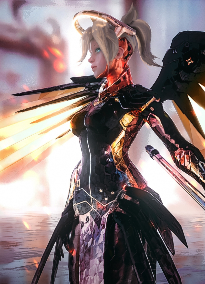 840x1160  Скачать 840x1160 2021, игра, персонаж милосердия, видеоигра, iphone 4, iphone 4s, ipod touch обои, картинки 840x1160, 26806