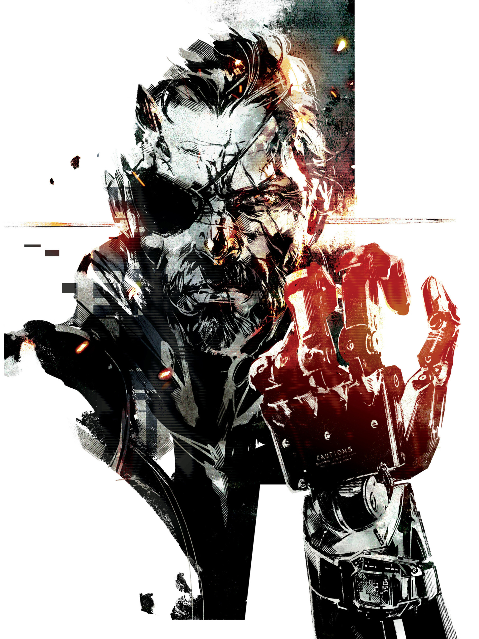 1536x2048  Metal Gear Solid V The Phantom Pain HD iPhone Обои Скачать бесплатно