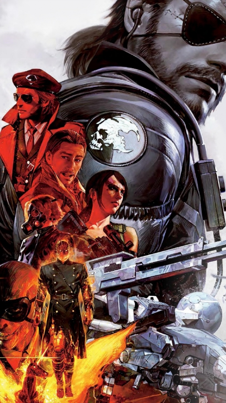 750x1334  Лучшие обои Metal gear Solid v The Phantom Pain HD для iPhone HD — iLikeWallpaper
