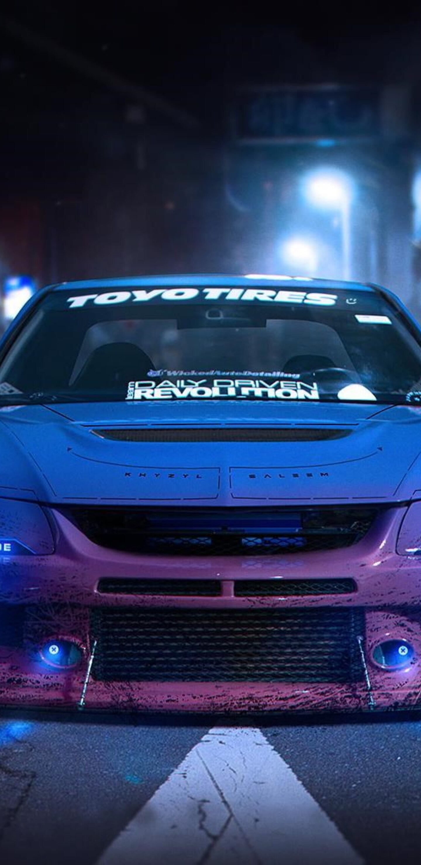 1440x2960  Lancer Evo 9 Обои - Пещера обоев