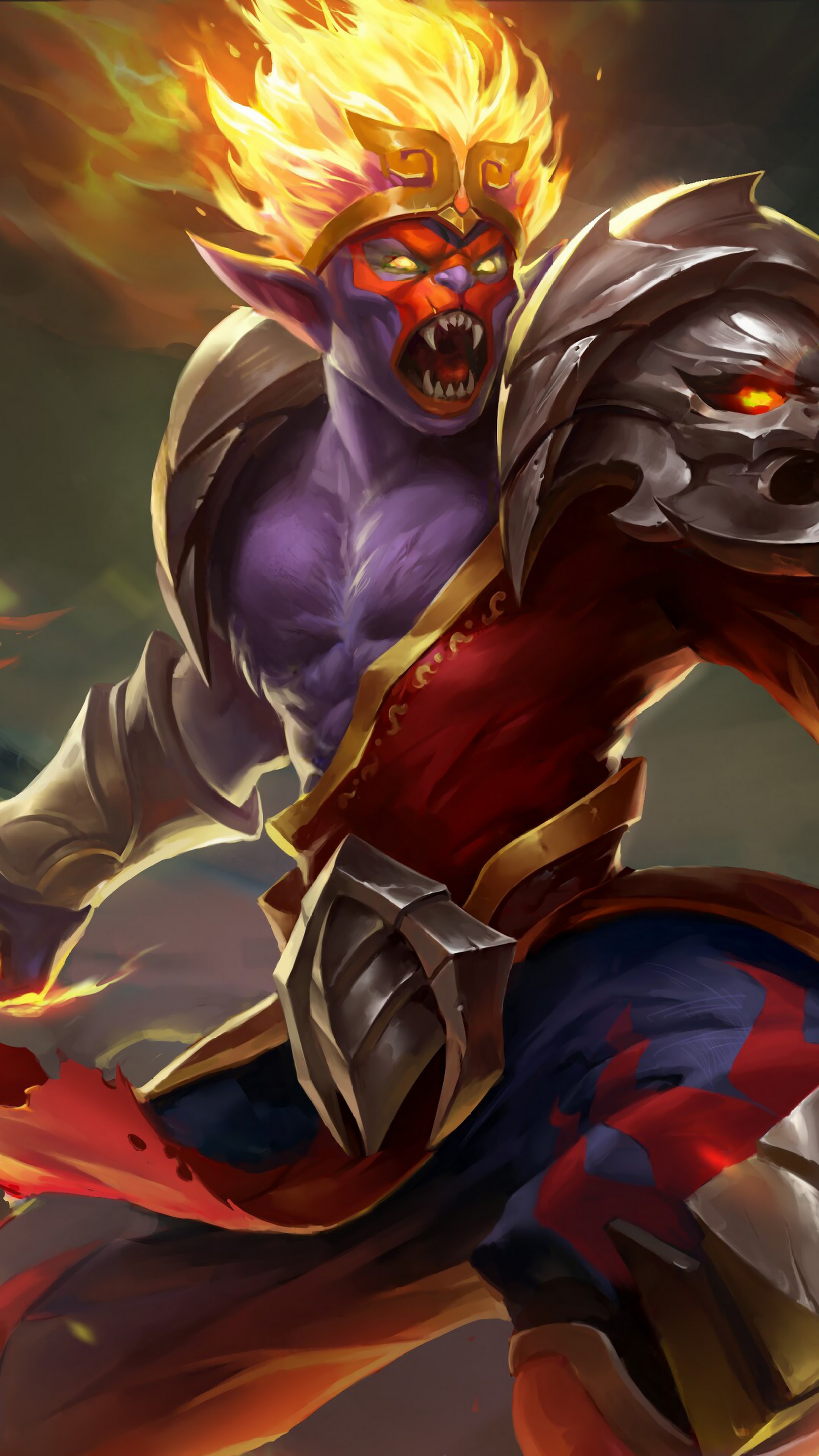 2160x3840  Обои Sun Monkey King Mobile Legends 4K #154