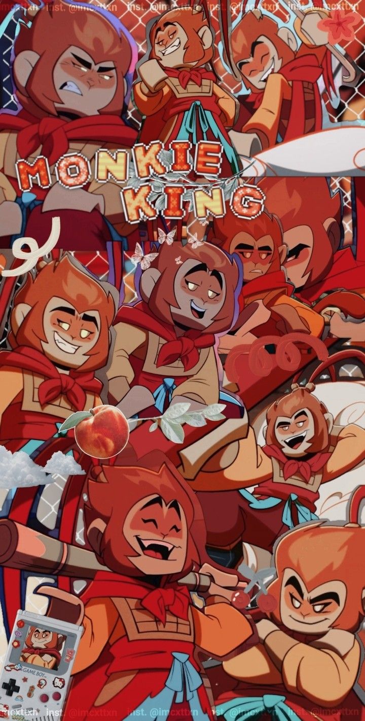720x1419  МонкиКинг Обои | Милые мультяшные обои, Мультяшные обои, Лего для детей