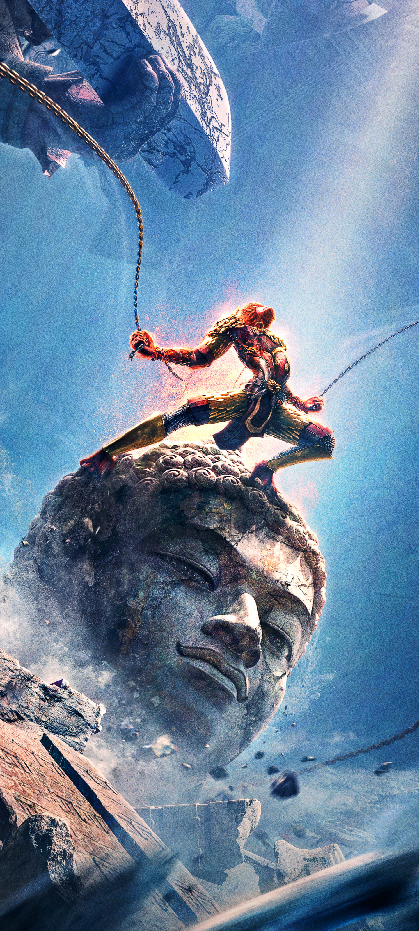 1440x3200  Скачать «Король обезьян: Герой вернулся» обои на телефон, бесплатно картинки «Король обезьян: Герой вернулся» HD картинки