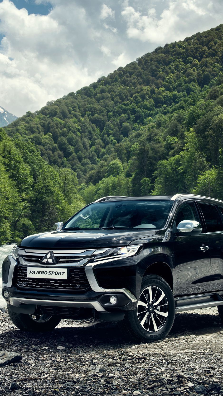 938x1668  Обои Mitsubishi Pajero Sport.