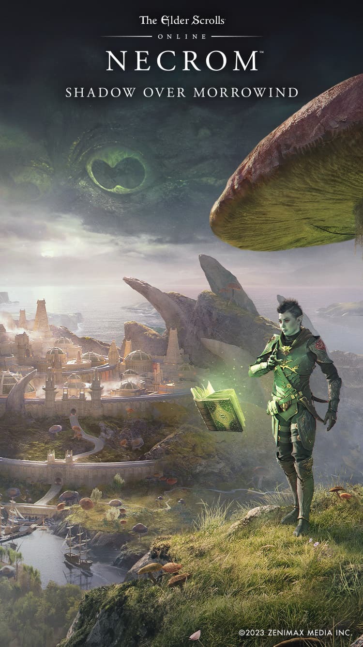 750x1334  Принесите тень над Морровиндом на свой рабочий стол или устройство с помощью этих обоев - The Elder Scrolls Online