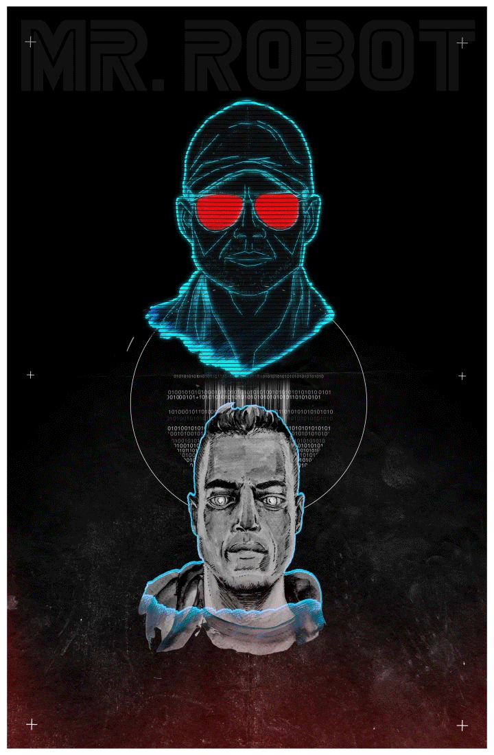 720x1100  МИСТЕР. Трибьют ROBOT on Behance