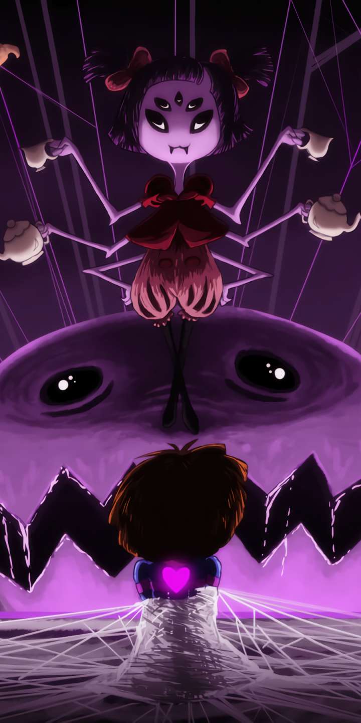720x1440  Muffet (Undertale) — обои для рабочего стола, обои для телефона, PFP, гифки и многое другое!