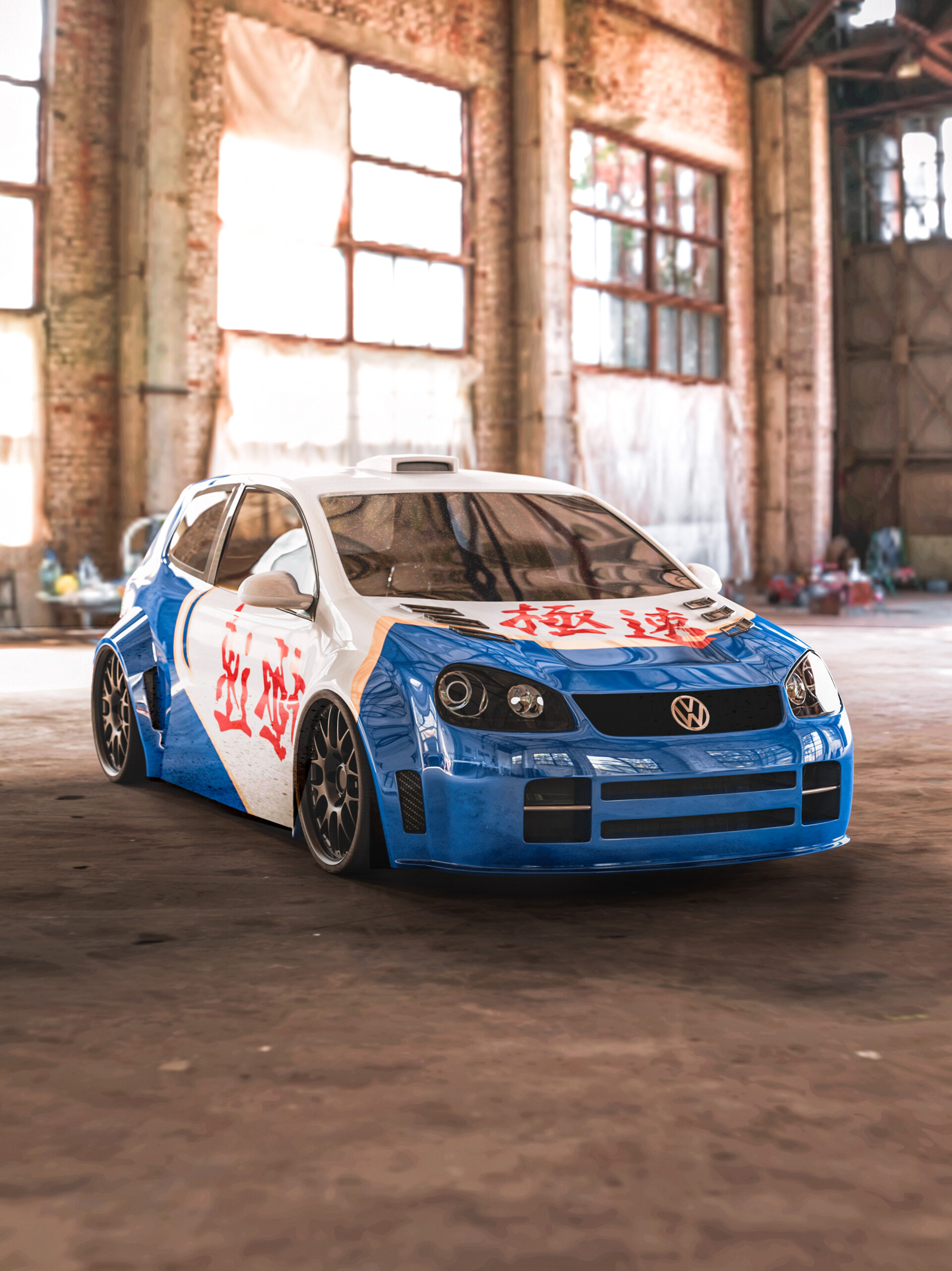 1920x2563  ArtStation - Sonny Golf GTI (NFSMW)