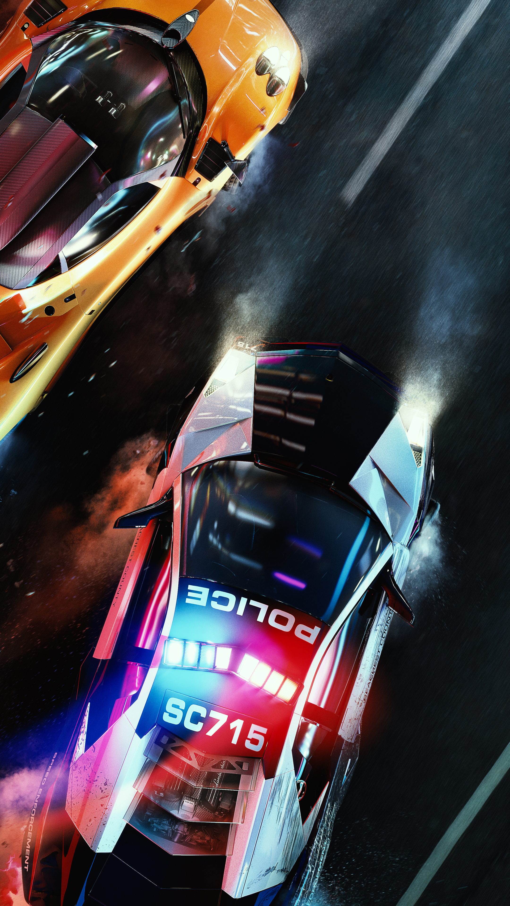 2160x3840  Скачать обои «Need For Speed: Hot Pursuit» на телефон, бесплатно HD картинки «Need For Speed: Hot Pursuit»