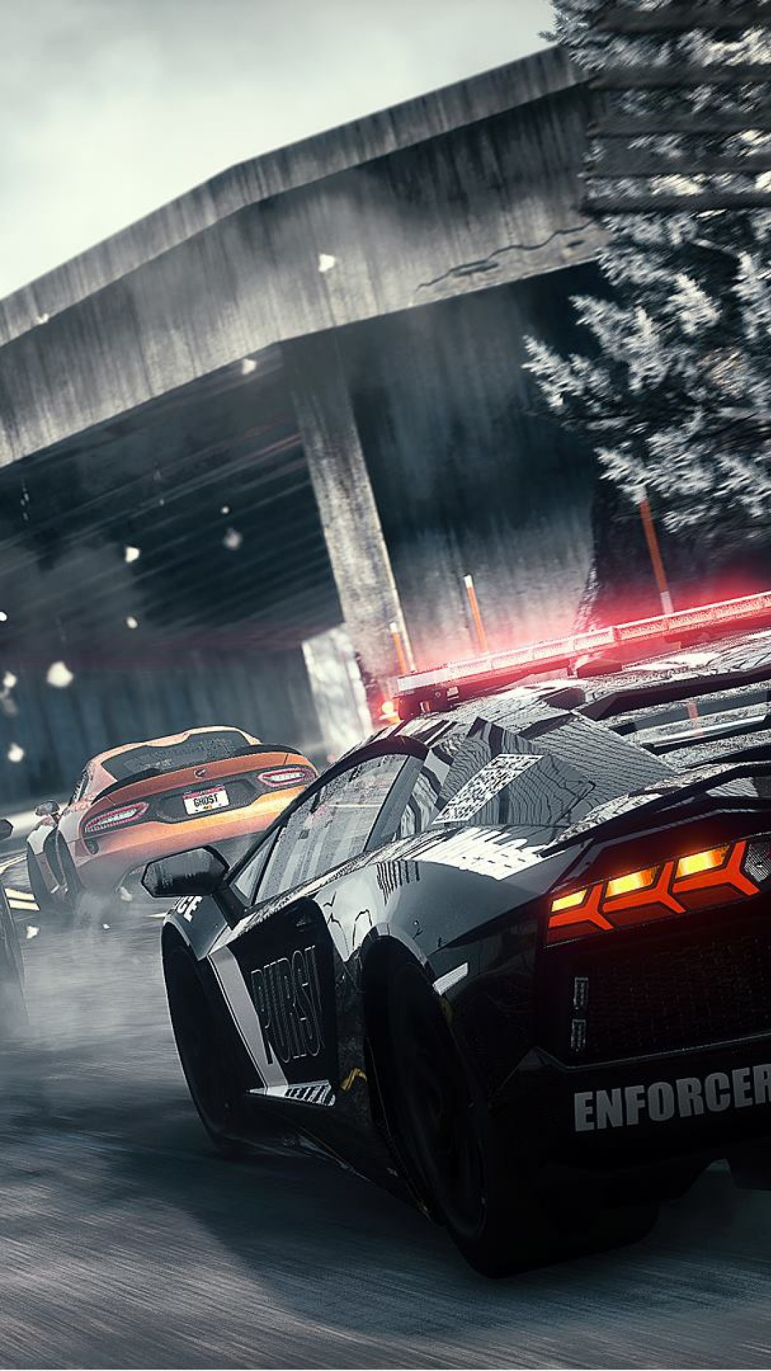 1080x1920  Скачать обои Need For Speed: Автомобили, преследуемые вертолетом, для Iphone | Обои.com