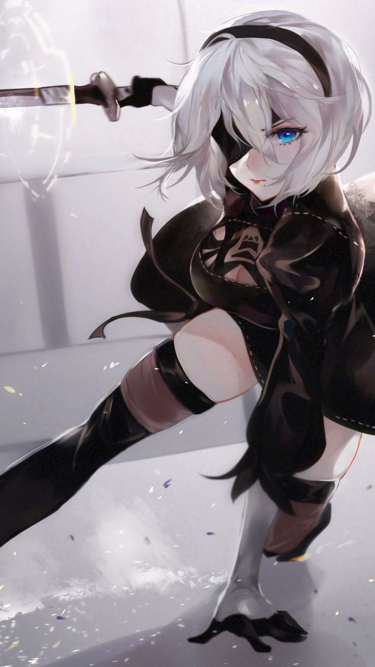 736x1308  Аниме обои | Автоматы Нира, 2b автоматы Нира, Автоматы Нейра