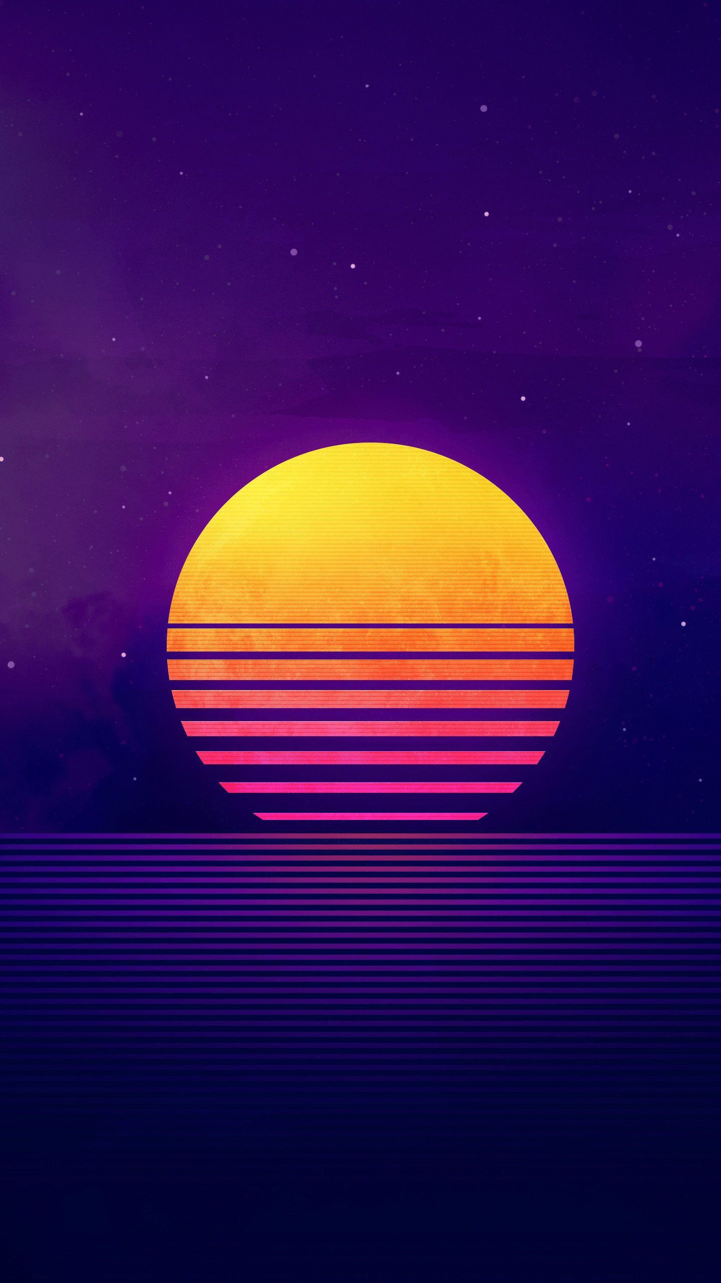 1440x2560  Обои для телефона Retrowave - Wallpaper Cave